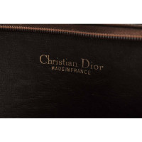 Christian Dior Handtas Canvas in Bruin