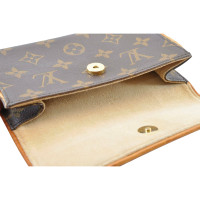 Louis Vuitton Borsetta in Tela in Marrone