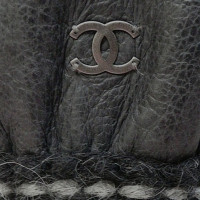Chanel Veste/Manteau en Cuir en Gris