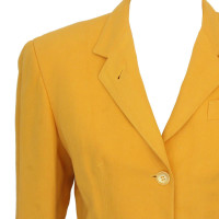 Jean Paul Gaultier Jacke/Mantel aus Baumwolle in Gelb