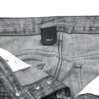 Christian Dior Jeans Cotton in Silvery