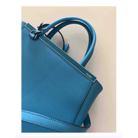 Fendi 2Jours Leather in Turquoise