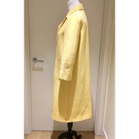 Prada Jacket/Coat Wool in Yellow