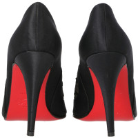 Christian Louboutin Pumps/Peeptoes Silk in Black