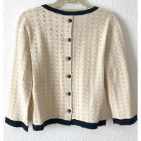 Chanel Capispalla in Cotone in Crema