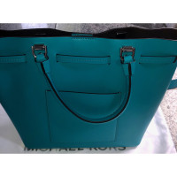 Michael Kors Handbag Leather in Turquoise