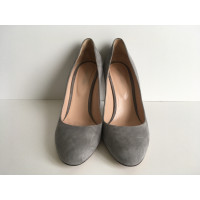 Sergio Rossi Pumps/Peeptoes Suede in Grey