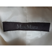 Max Mara Oberteil aus Baumwolle in Weiß