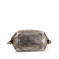Burberry Shoulder bag Leather in Silvery