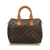 Louis Vuitton Speedy 25 aus Canvas in Braun