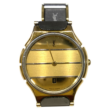 Yves Saint Laurent Horloge Staal in Goud