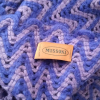 Missoni Schal/Tuch aus Wolle in Violett