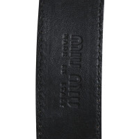 Miu Miu Belt in black