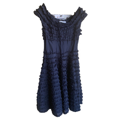 Sportmax Kleid aus Baumwolle in Blau
