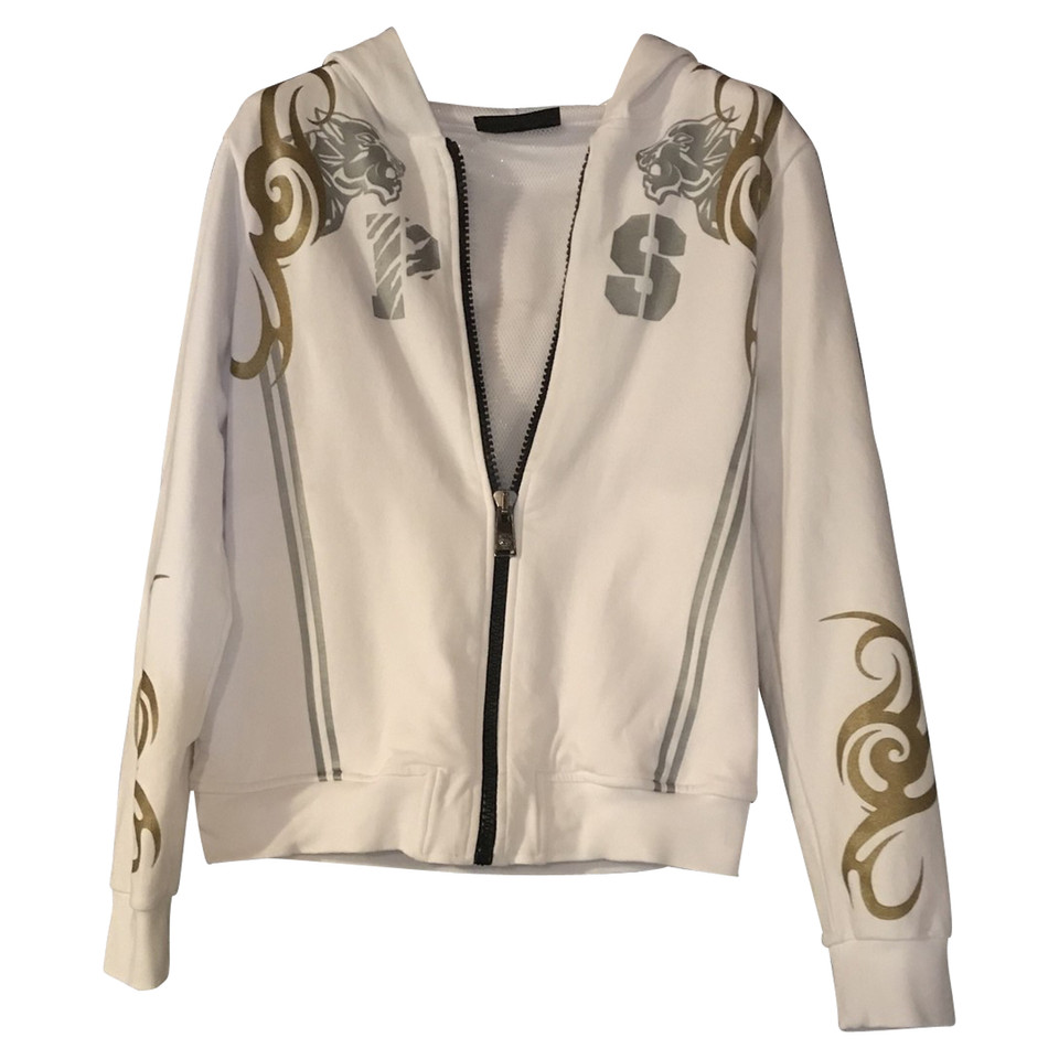 Philipp Plein Jacket/Coat Cotton in White