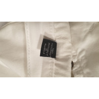 Versace Hose aus Baumwolle in Weiß