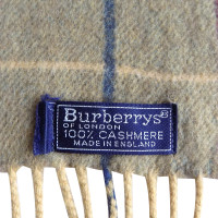 Burberry Green kasjmier sjaal