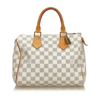 Louis Vuitton Speedy 25 Canvas in Wit