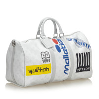 Louis Vuitton Travel bag Canvas in White