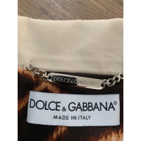 Dolce & Gabbana Suit Katoen in Beige