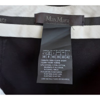 Max Mara Trousers Cotton in Black