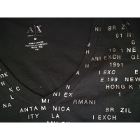 Armani Tricot en Coton en Noir