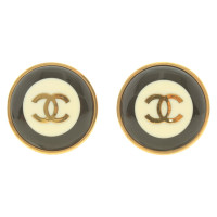 Chanel Ohrclips in Tricolor