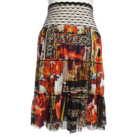 Jean Paul Gaultier skirt with floral print