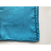 Hermès Schal/Tuch aus Seide in Türkis
