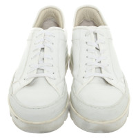 Mm6 Maison Margiela Sneakers aus Leder in Weiß