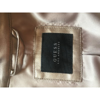 Guess Jacket/Coat Leather in Gold