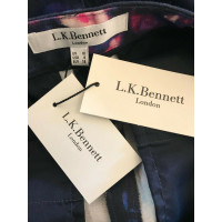 L.K. Bennett Trousers Cotton in Blue