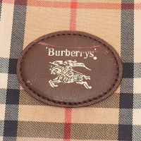 Burberry Handtasche aus Canvas in Beige