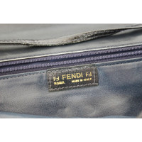 Fendi Shoulder bag Leather in Blue