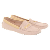 Tod's Slippers/Ballerinas Suede in Beige