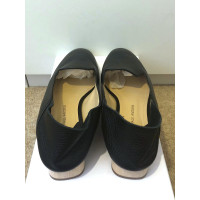 Paul Andrew Chaussons/Ballerines en Cuir en Noir