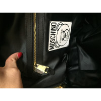 Moschino Backpack Viscose in Black