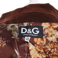 D&G Cord blazer in brown