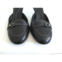 Bally Sandalen aus Leder in Schwarz