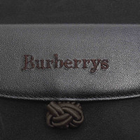 Burberry Umhängetasche aus Wildleder in Schwarz