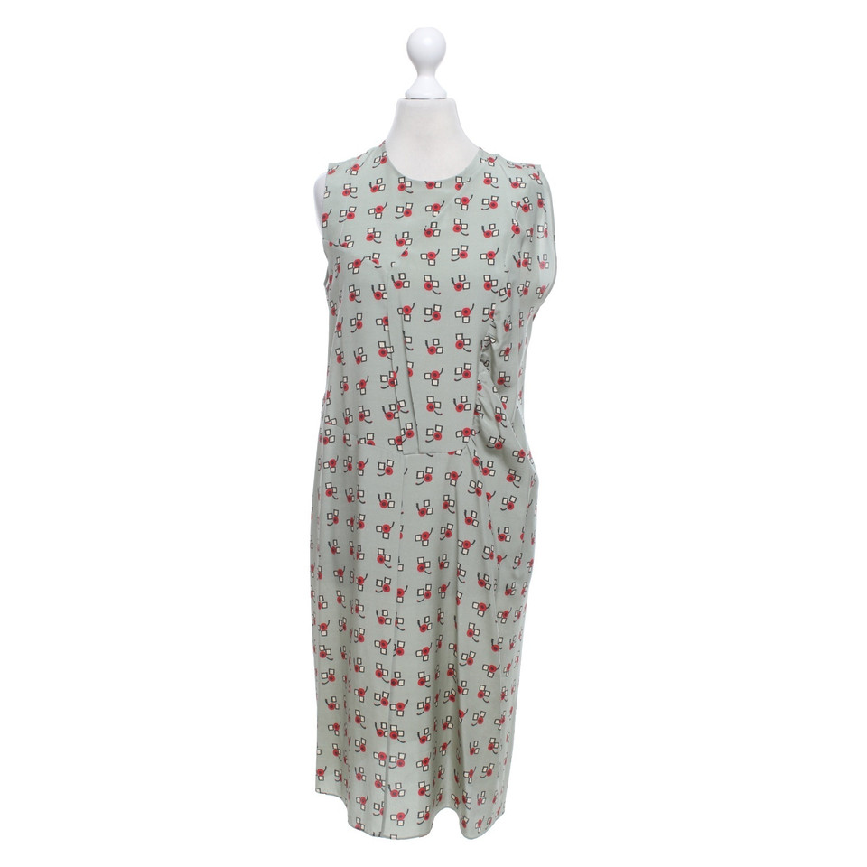 Marni Robe en soie avec motif