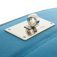 Hermès Toolbox 26 in Pelle in Blu