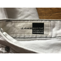 Marithé Et Francois Girbaud Jeans in Cotone in Bianco