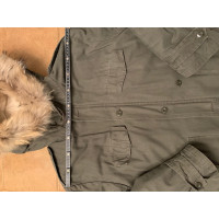 Barbed Jacket/Coat Fur in Olive
