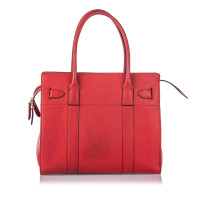 Mulberry Heritage Bayswater Leer in Rood