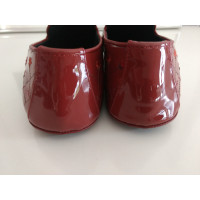 Bottega Veneta Slippers/Ballerinas Patent leather in Red