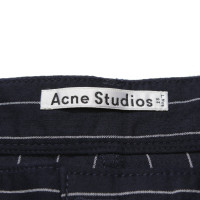 Acne Trousers in Blue