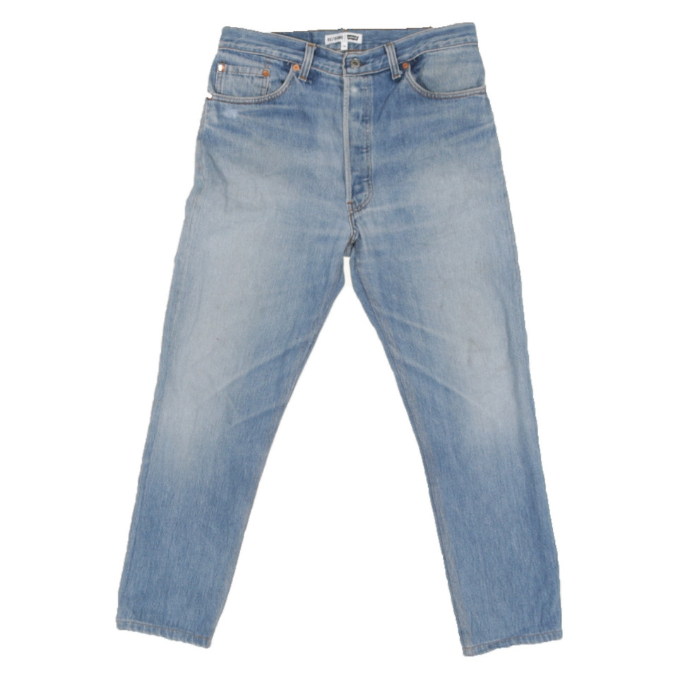 Re/Done Jeans Cotton in Blue