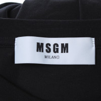Msgm top in black