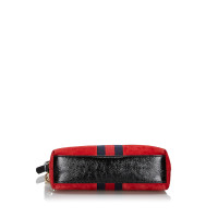 Gucci Ophidia small shoulder bag Suède in Rood